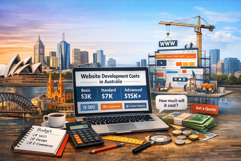 Website Development cost in Melbourne in 2026