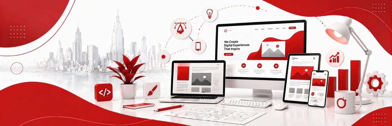 Web design team in Melbourne working on a client website